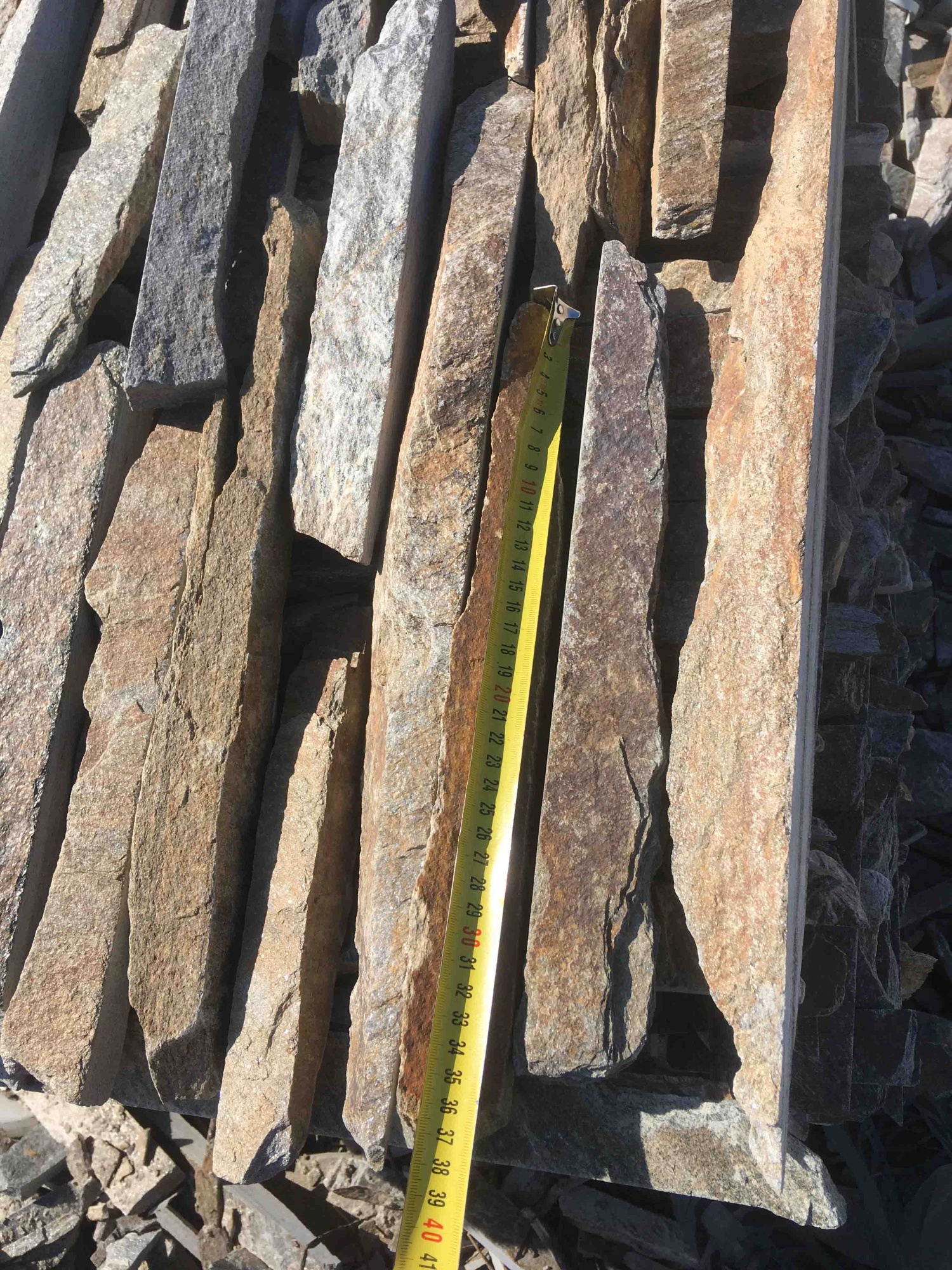 Горбушка златолит мультиколор для облицовки купить в Соликамске