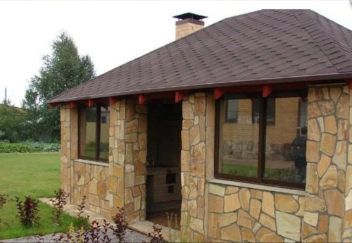 Плитняк златолит жёлтый золотистый для фасада 1,5-3см купить в Соликамске