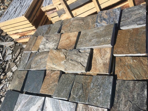 Плитка пилёная златолит Уральский для фасада купить в Соликамске