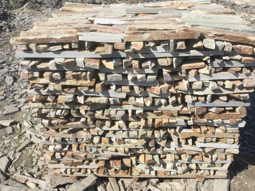 Горбушка златолит золотистый для облицовки купить в Соликамске