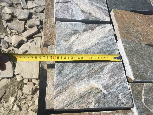 Плитка пилёная златолит Уральский для фасада купить в Соликамске