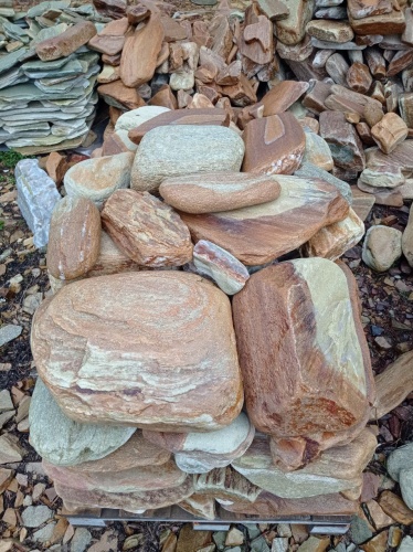 Златолит жёлтый, жёлто-зелёный глыбки и валуны для ланшафтного дизайна купить в Соликамске