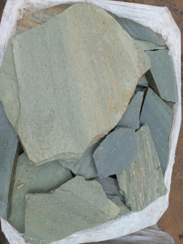 Плитняк златолит зелёный для мощения на землю купить в Соликамске