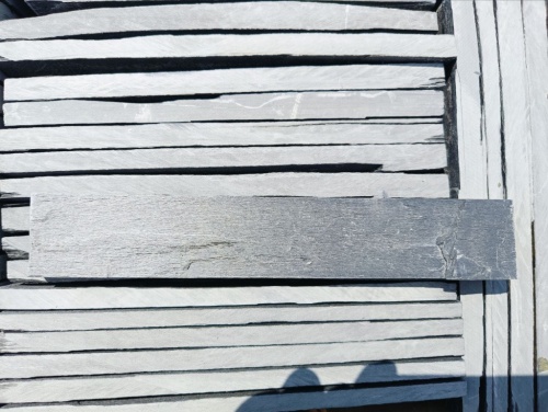 Плитка чёрная из натурального камня фасадная 30 см * 5 см, толщина 7 мм -30 мм купить в Соликамске